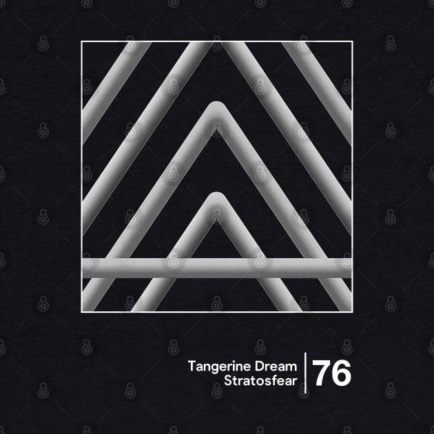 Tangerine Dream - Stratosfear / Minimal Style Graphic Design by saudade